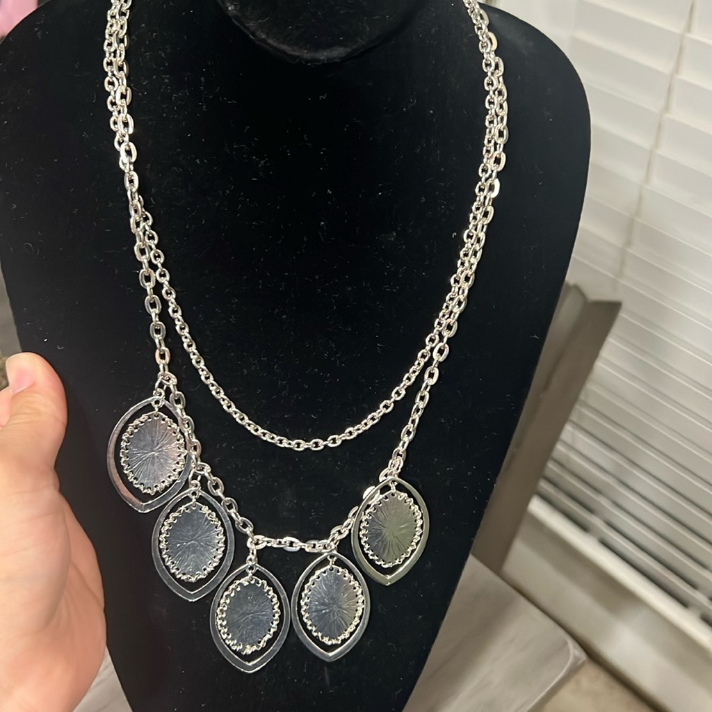 Silver Tone Necklace